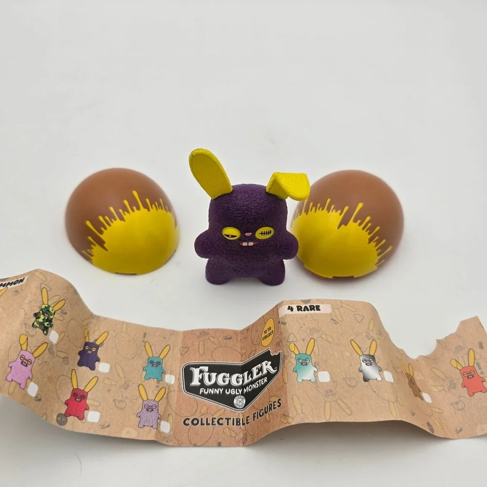 Fuggler Funny Ugly Monster Dark Purple Rabbitacular Easter Egg Edition